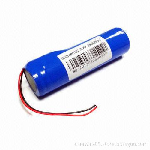 New 18650 Battery Pack with 3,400mAh Capacity